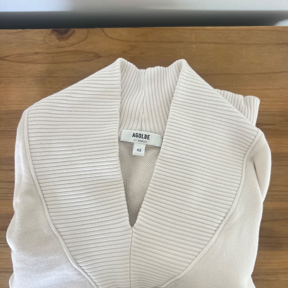 Agolde Klara Sweatshirt cream - Picture 6 of 7